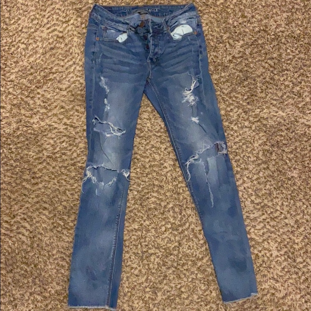 Ripped American Eagle Jeans